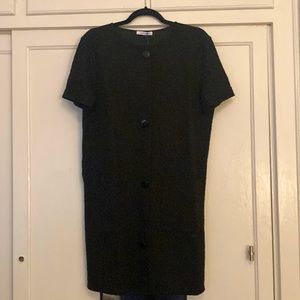 Zara Black Retro Style Dress